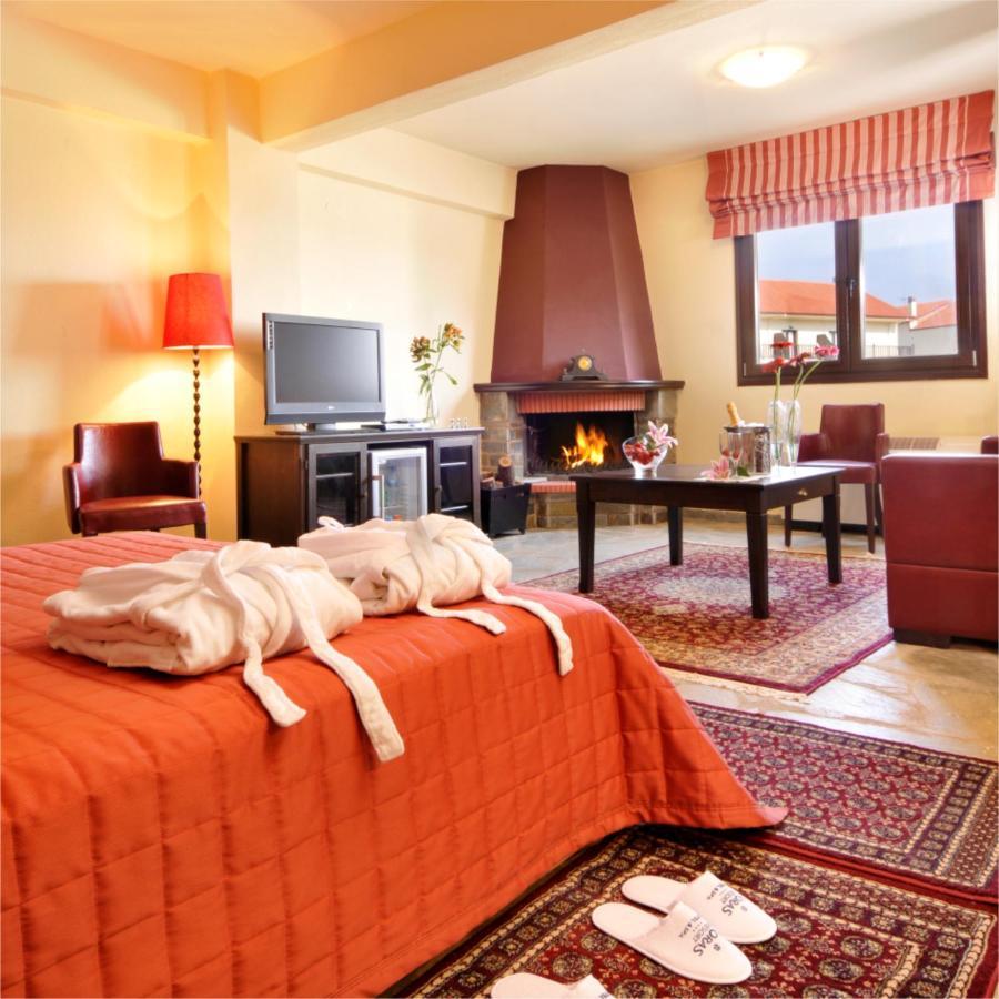 Kaimak Mountain Lodge Panagitsa ภายนอก รูปภาพ